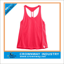 Hot Pink Women′s Dry Fit Tank Tops